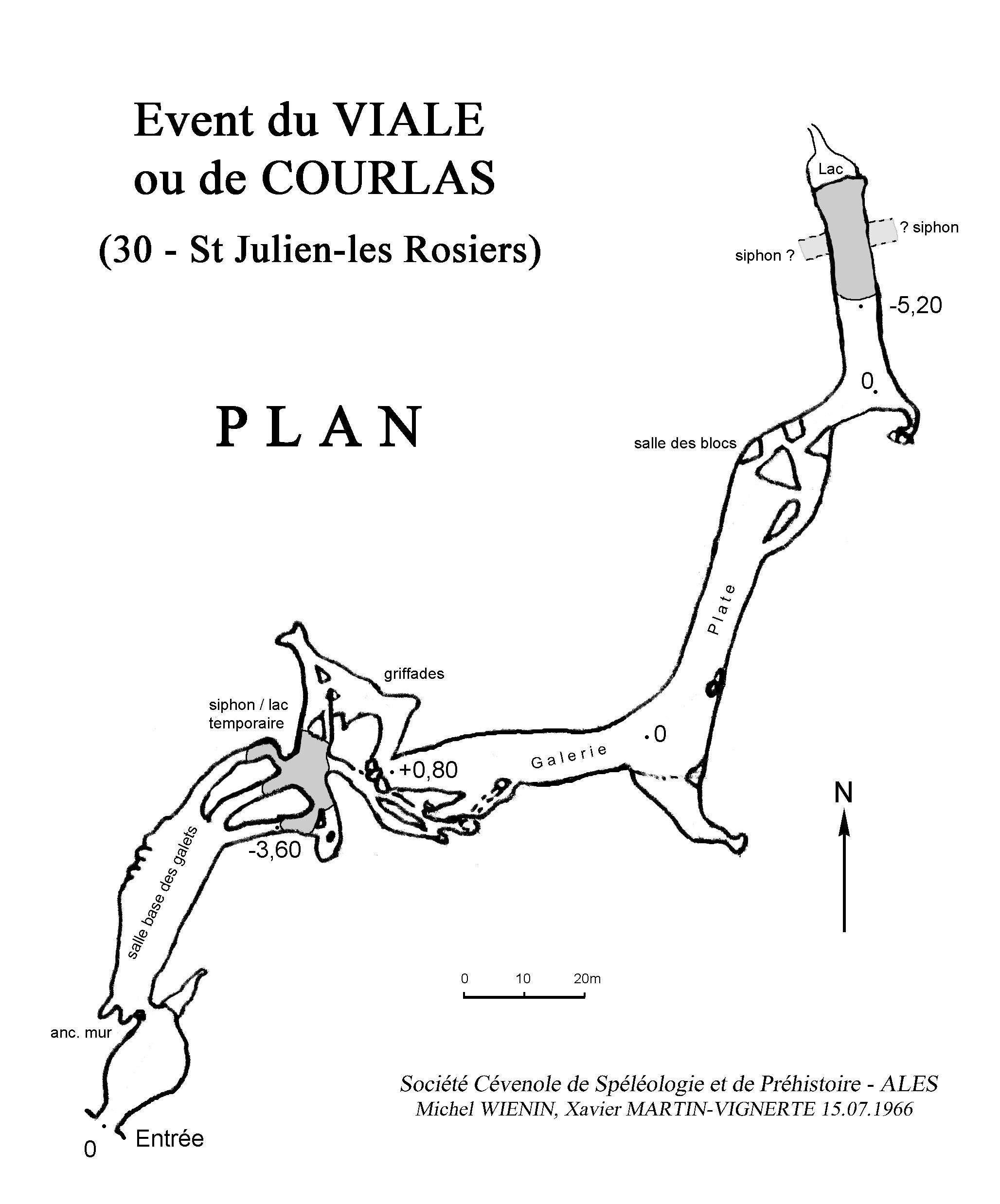 Topos COURLAS - Plan 1966